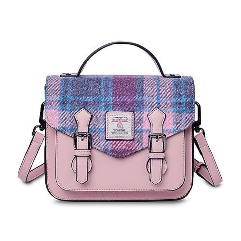 Stylish The Calton Satchel Satchel With Harris Tweed